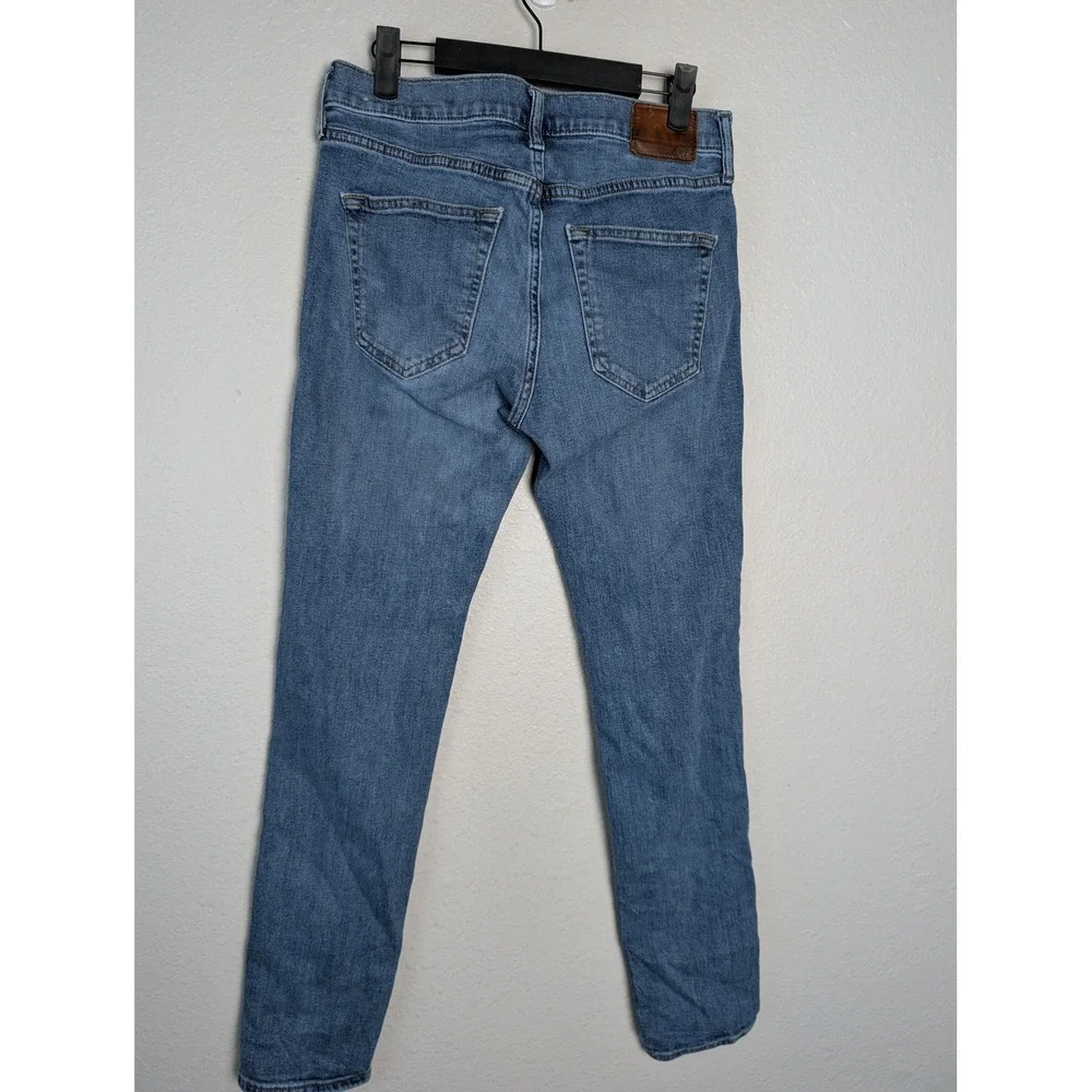 Abercrombie & Fitch Felix Super Slim Jeans Mens 30x30 Medium Wash Blue Stretch